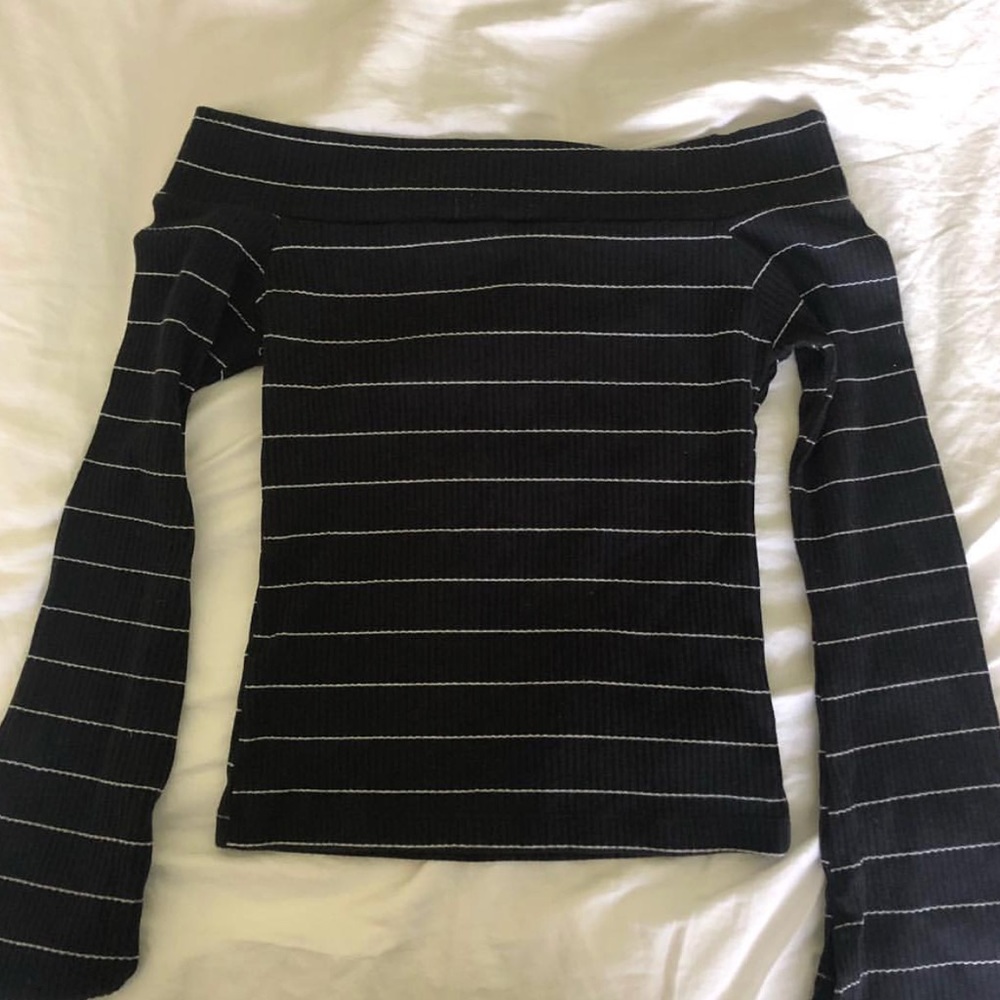 Me to We off the shoulder top